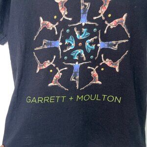 American Apparel Womens Tee Size XS Black Garrett Moulton Dance San Francisco